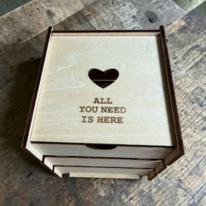 Mini box - Dřevěná krabička