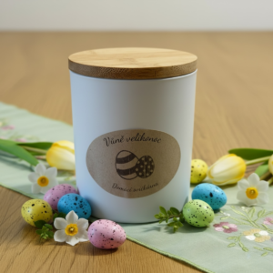 Vůně velikonoc - Elegantní jarní svíčka