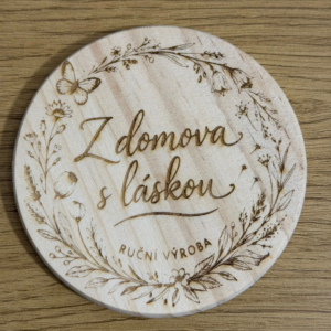 Z domova s láskou - Podložka pod svíčku